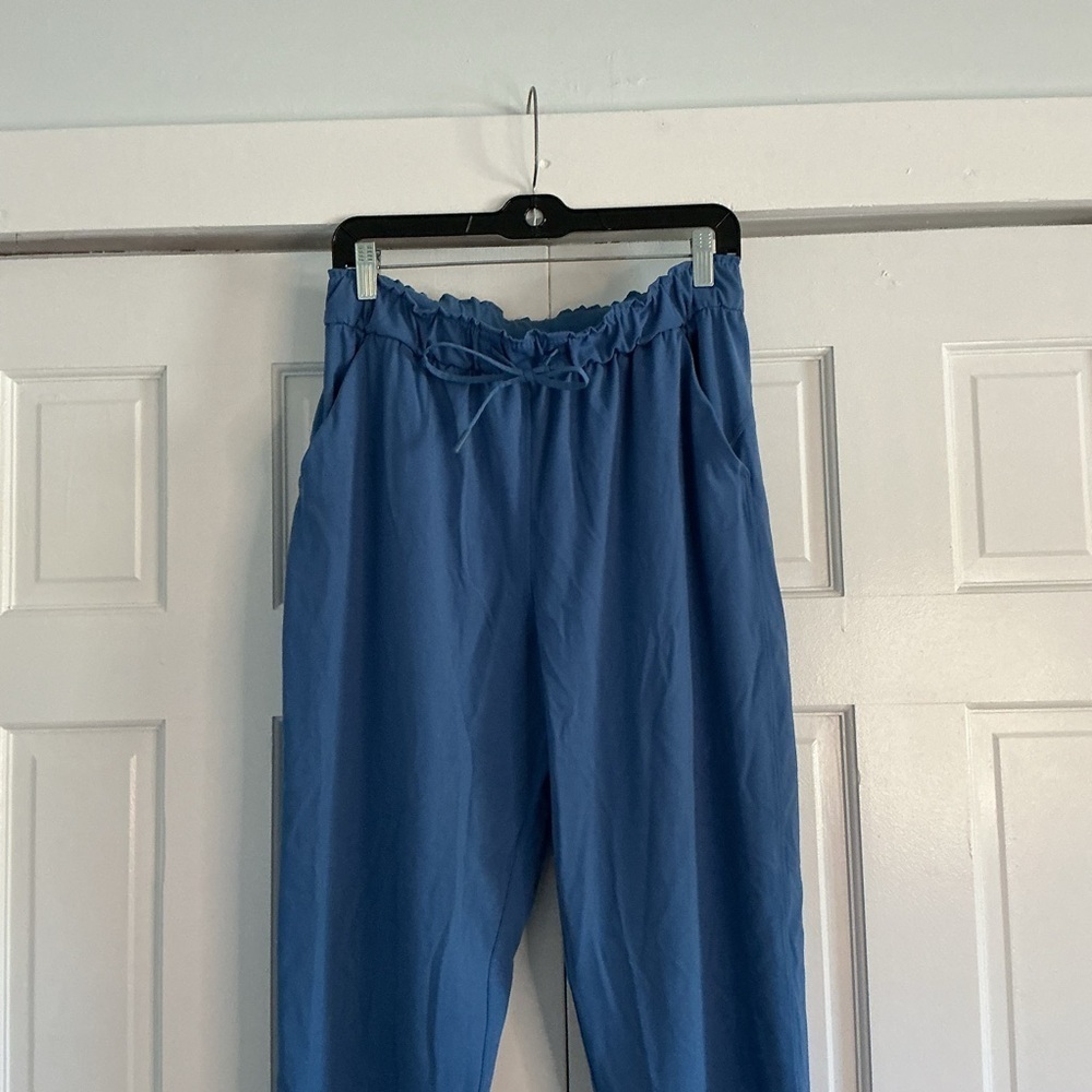 Lululemon Stretch High-Rise Pant 7/8 Length blue size 10 - Picture 4 of 8